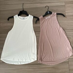 Vici Dolls Women's Sleeveless Tops - White and Pink Brand new